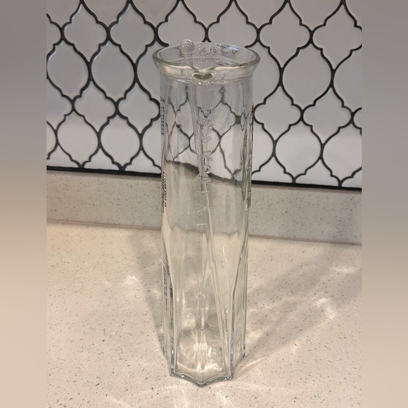 Vintage St Germain Glass Drink Cocktail Mixing Pitcher Carafe With Stir Stick - Picture 3 of 4